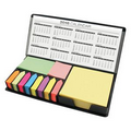 15 Piece Flag And Sticky Notepad Caddy